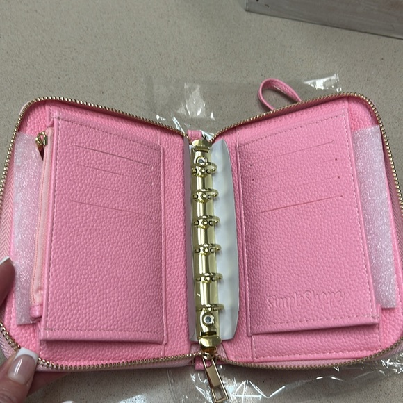 Barbie pink Simple Shopz Bill Budget Wallet - Size A7 - Cash Stuffing Wallet - Picture 3 of 12
